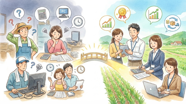 地方の生産者のお困りごと